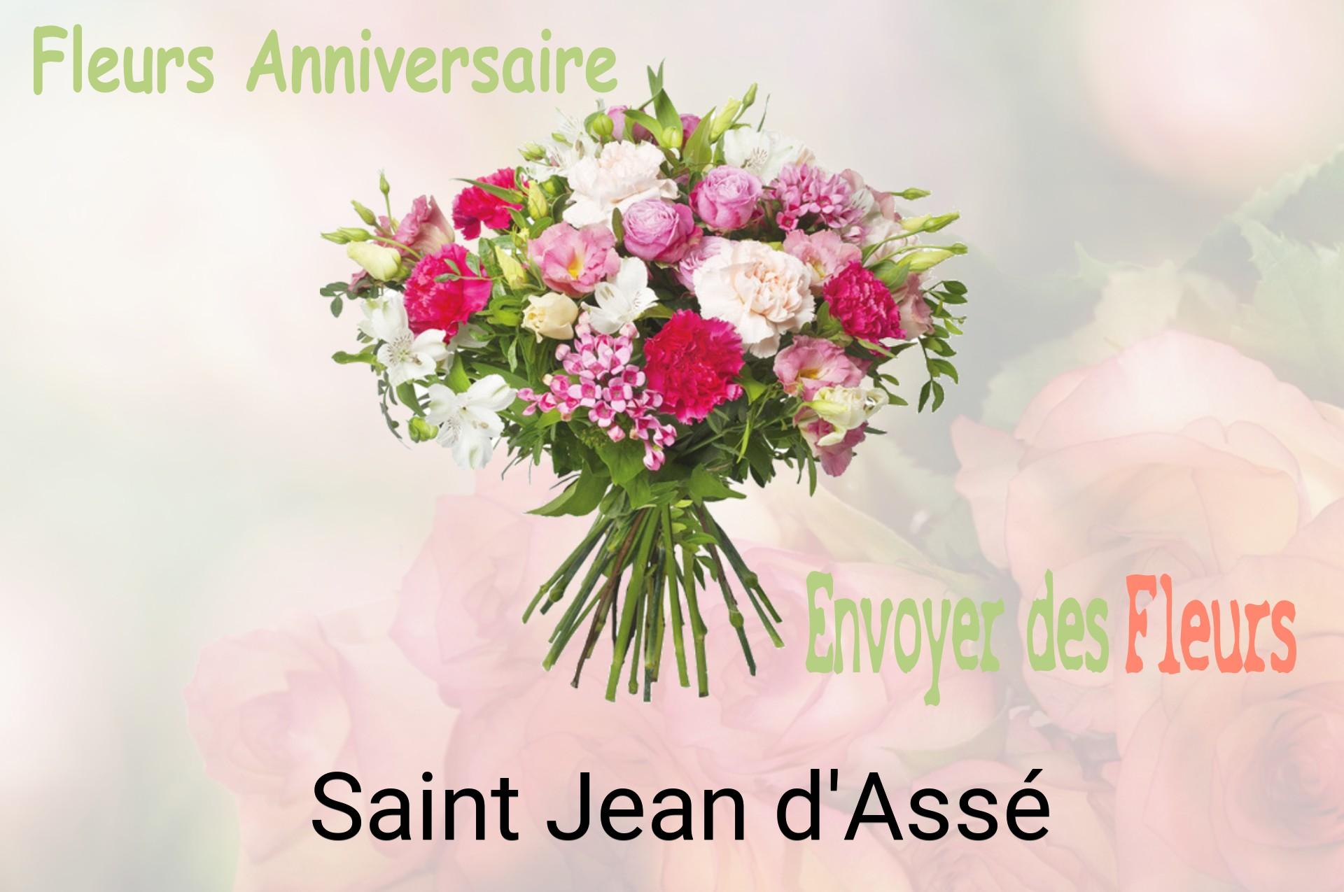 Bouquet de fleurs d’anniversaire livré à Saint-Jean-d'Assé
